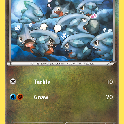 Gible (94/113) [Black & White: Legendary Treasures]