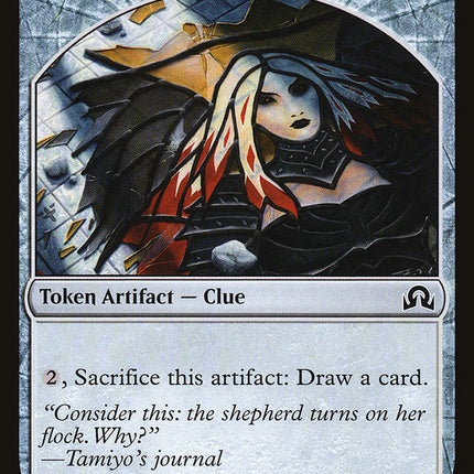 Clue Token (016/018) [Shadows over Innistrad Tokens]