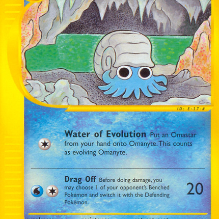 Omanyte (41/144) [Skyridge]