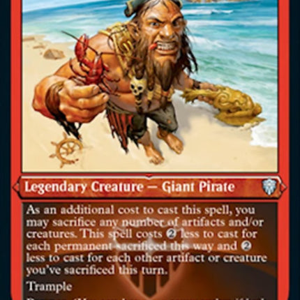 Dargo, the Shipwrecker (Etched) [Commander Legends]
