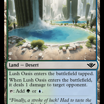 Lush Oasis [Outlaws of Thunder Junction]