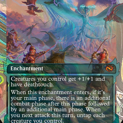All-Out Assault (Showcase) (Halo Foil) [Tarkir: Dragonstorm]