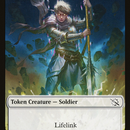 Soldier // Kraken Double-Sided Token [March of the Machine Tokens]