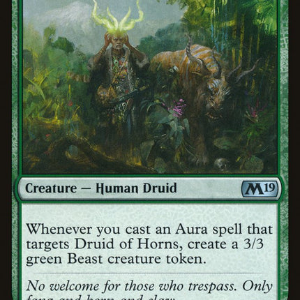 Druid of Horns [Core Set 2019]