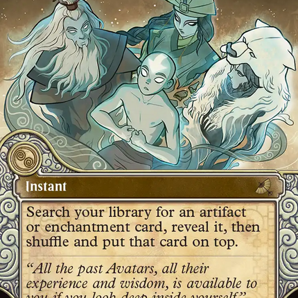 Enlightened Tutor (Showcase) [Avatar: The Last Airbender: Eternal-Legal]