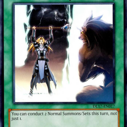 Double Summon (Purple) [DL17-EN017] Rare