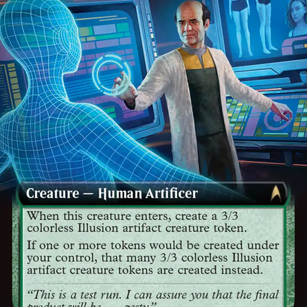 Holo-Engineer (Extended Art) [Star Trek]