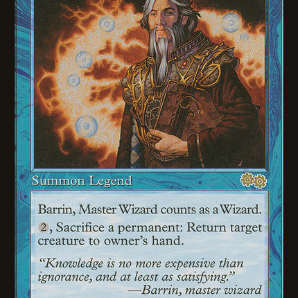 Barrin, Master Wizard [Urza's Saga]