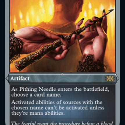 Pithing Needle (Foil Etched) [Double Masters 2022]