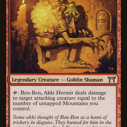 Ben-Ben, Akki Hermit [Champions of Kamigawa]