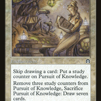 Pursuit of Knowledge [Stronghold]