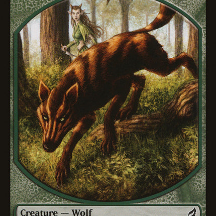 Wolf Token [Lorwyn Tokens]