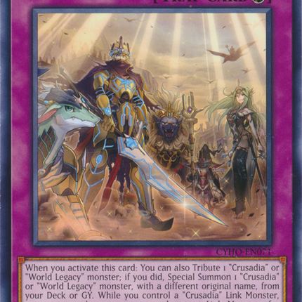 Crusadia Vanguard [CYHO-EN071] Common