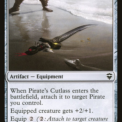 Pirate's Cutlass [Commander Legends]