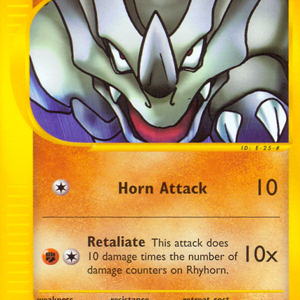 Rhyhorn (91/144) [Skyridge]