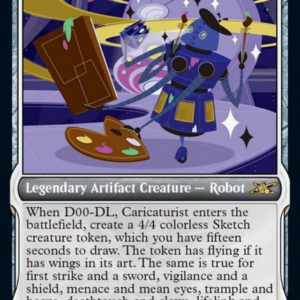 D00-DL, Caricaturist (Showcase) (Galaxy Foil) [Unfinity]