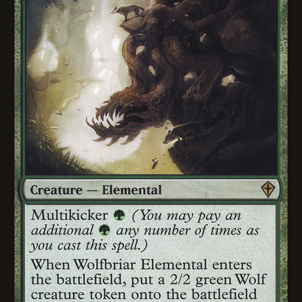 Wolfbriar Elemental [Worldwake]
