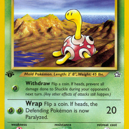 Shuckle (72/111) [Neo Genesis 1st Edition]