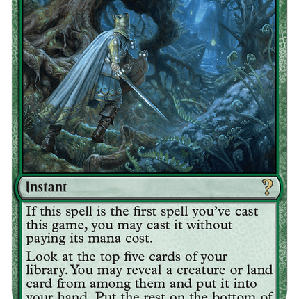 Once Upon a Time (White Border) [Mystery Booster 2]
