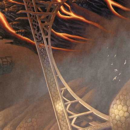 Rustvale Bridge Art Card [Modern Horizons 2 Art Series]