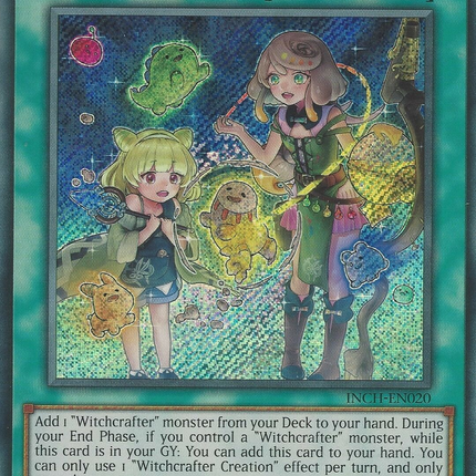 Witchcrafter Creation [INCH-EN020] Secret Rare