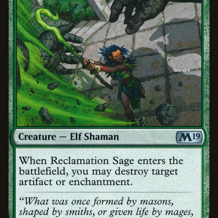 Reclamation Sage [Core Set 2019]