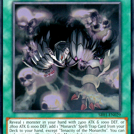 Tenacity of the Monarchs [SR01-EN029] Common