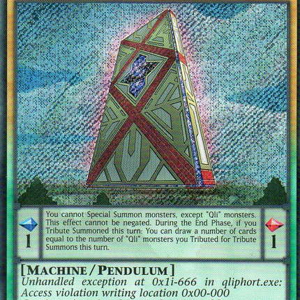Qliphort Monolith [SECE-EN020] Secret Rare