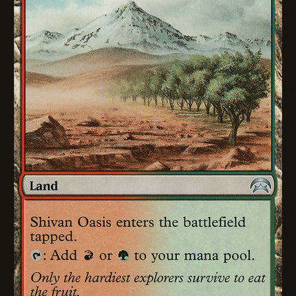 Shivan Oasis [Planechase]