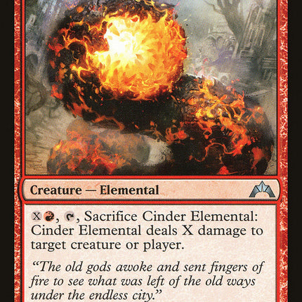 Cinder Elemental [Gatecrash]
