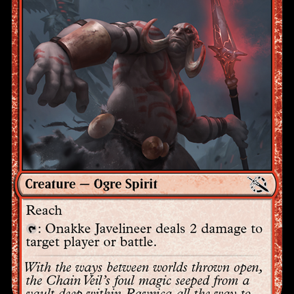Onakke Javelineer [March of the Machine]