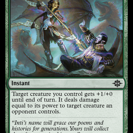 Huatli's Final Strike [The Lost Caverns of Ixalan]
