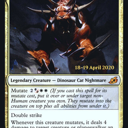 Snapdax, Apex of the Hunt [Ikoria: Lair of Behemoths Prerelease Promos]