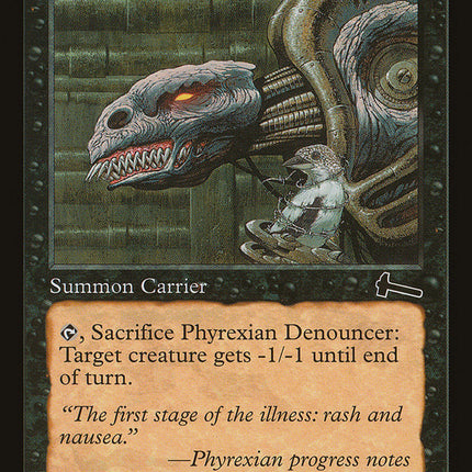 Phyrexian Denouncer [Urza's Legacy]