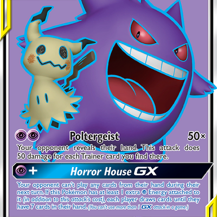 Gengar & Mimikyu GX (164/181) [Sun & Moon: Team Up]