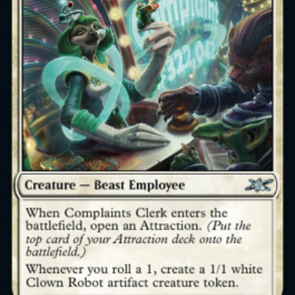 Complaints Clerk [Unfinity]