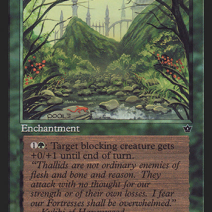 Elven Fortress (Mark Poole) [Fallen Empires]