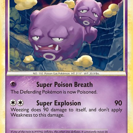 Weezing (34/123) [HeartGold & SoulSilver: Base Set]