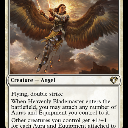 Heavenly Blademaster [Commander Masters]