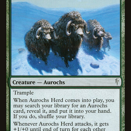 Aurochs Herd [Coldsnap]