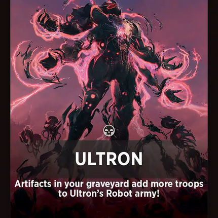 Ultron Theme Card [Marvel Super Heroes Commander]