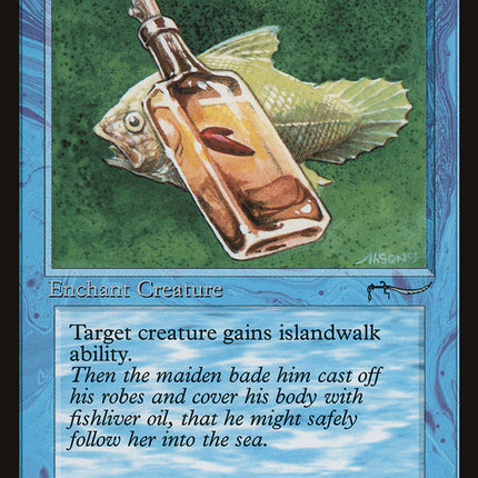 Fishliver Oil (Dark Mana Cost) [Arabian Nights]