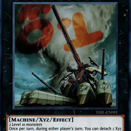 Number 81: Superdreadnought Rail Cannon Super Dora [TDIL-EN091] Super Rare