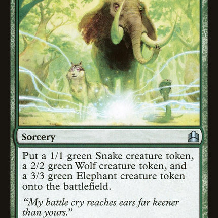 Bestial Menace [Commander 2011]