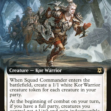 Squad Commander (Extended Art) [Zendikar Rising]