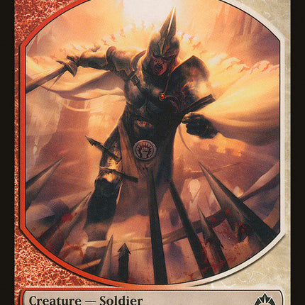 Soldier Token (Johann Bodin) [League Tokens 2013]