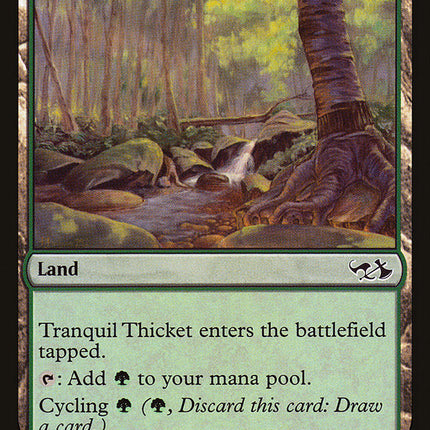 Tranquil Thicket (Elves vs. Goblins) [Duel Decks Anthology]