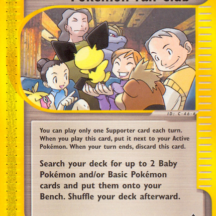 Pokemon Fan Club (130/147) [Aquapolis]