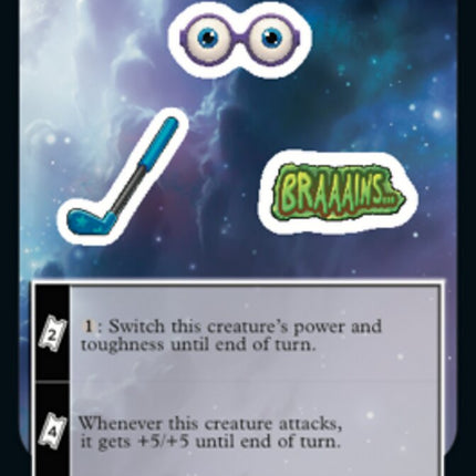 Unstable Robot Dragon [Unfinity Stickers]