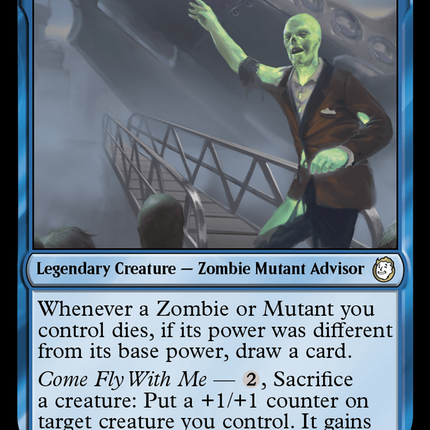 Jason Bright, Glowing Prophet (Surge Foil) [Fallout]